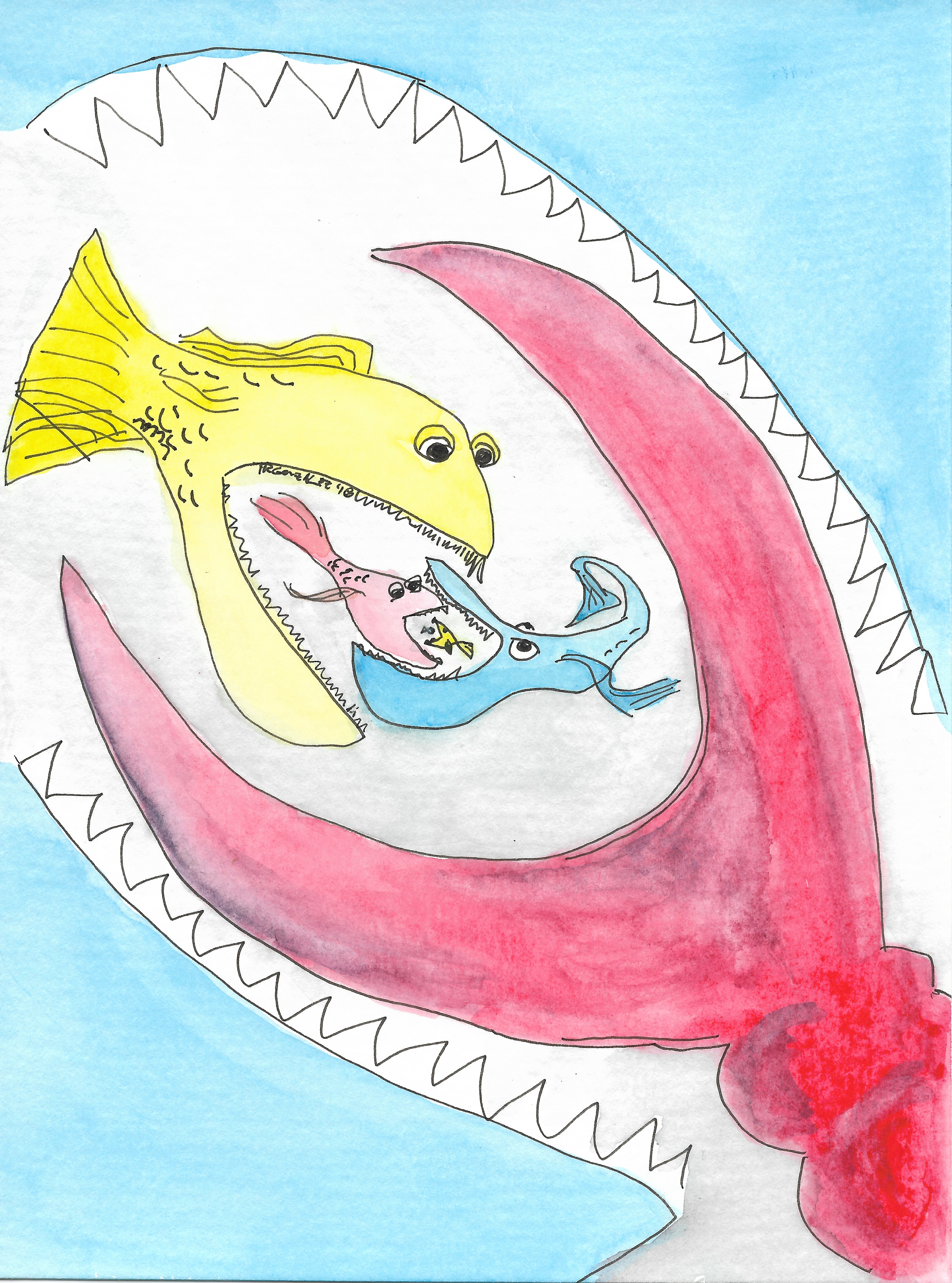 Fish Eat Fish World – Wild Like the Flowers